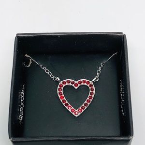 January birthstone heart necklace by Avon